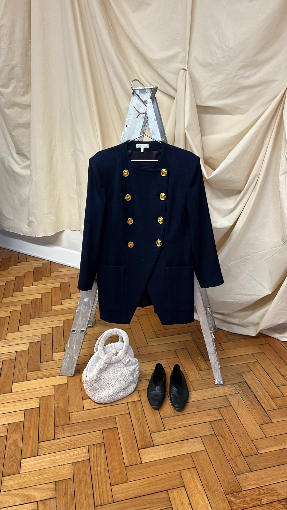 Double Breasted 80's Blazer