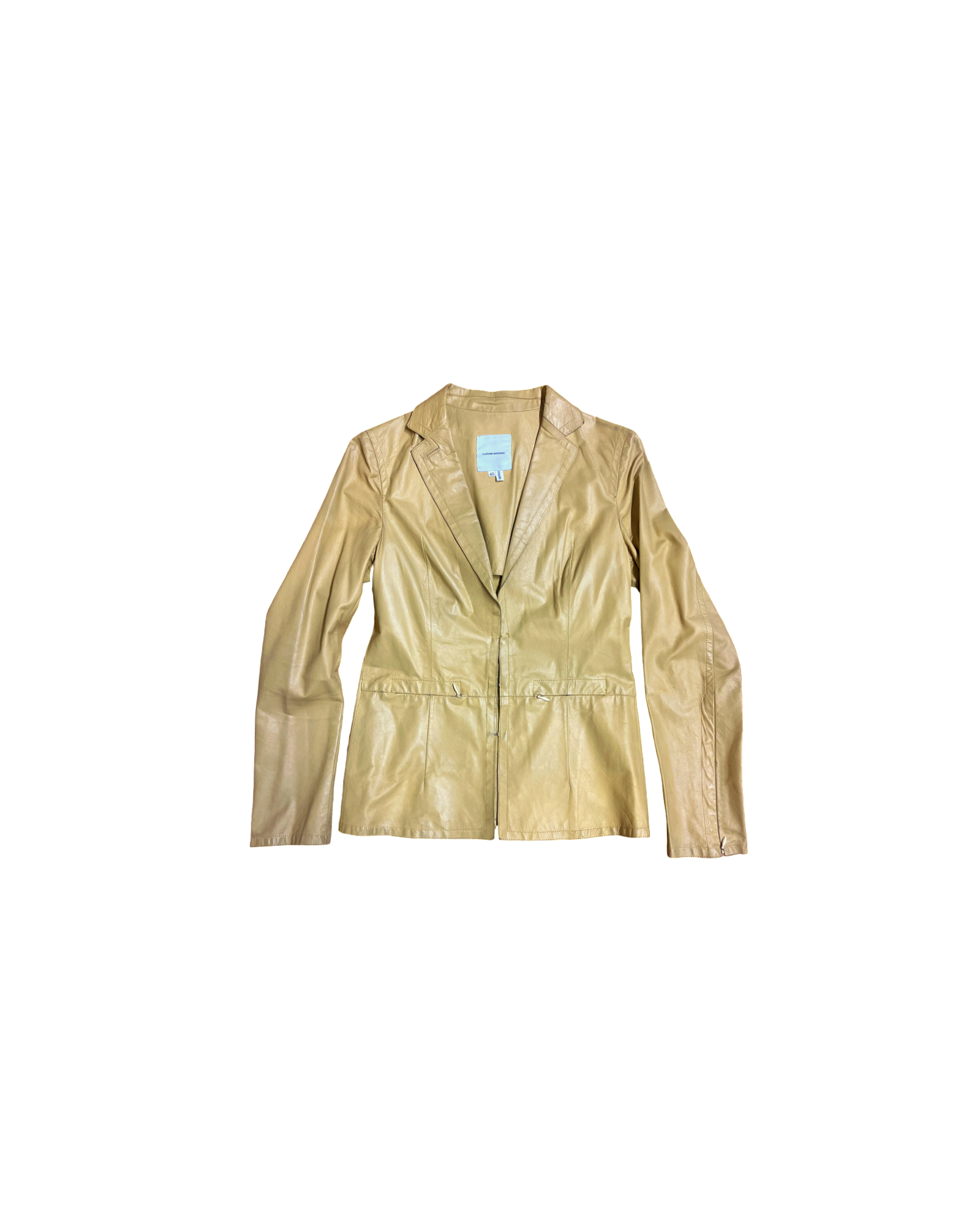 Costume National Leather Jacket