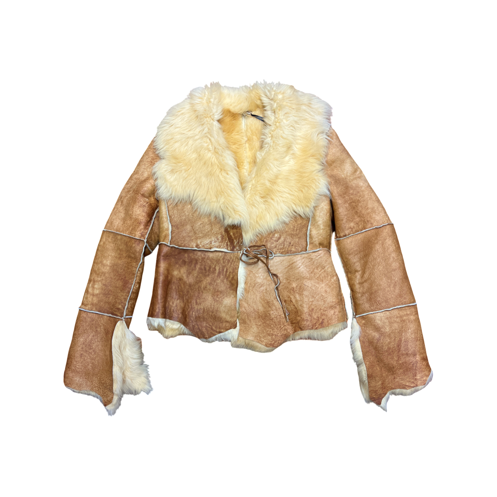 Leather Mouton Coat