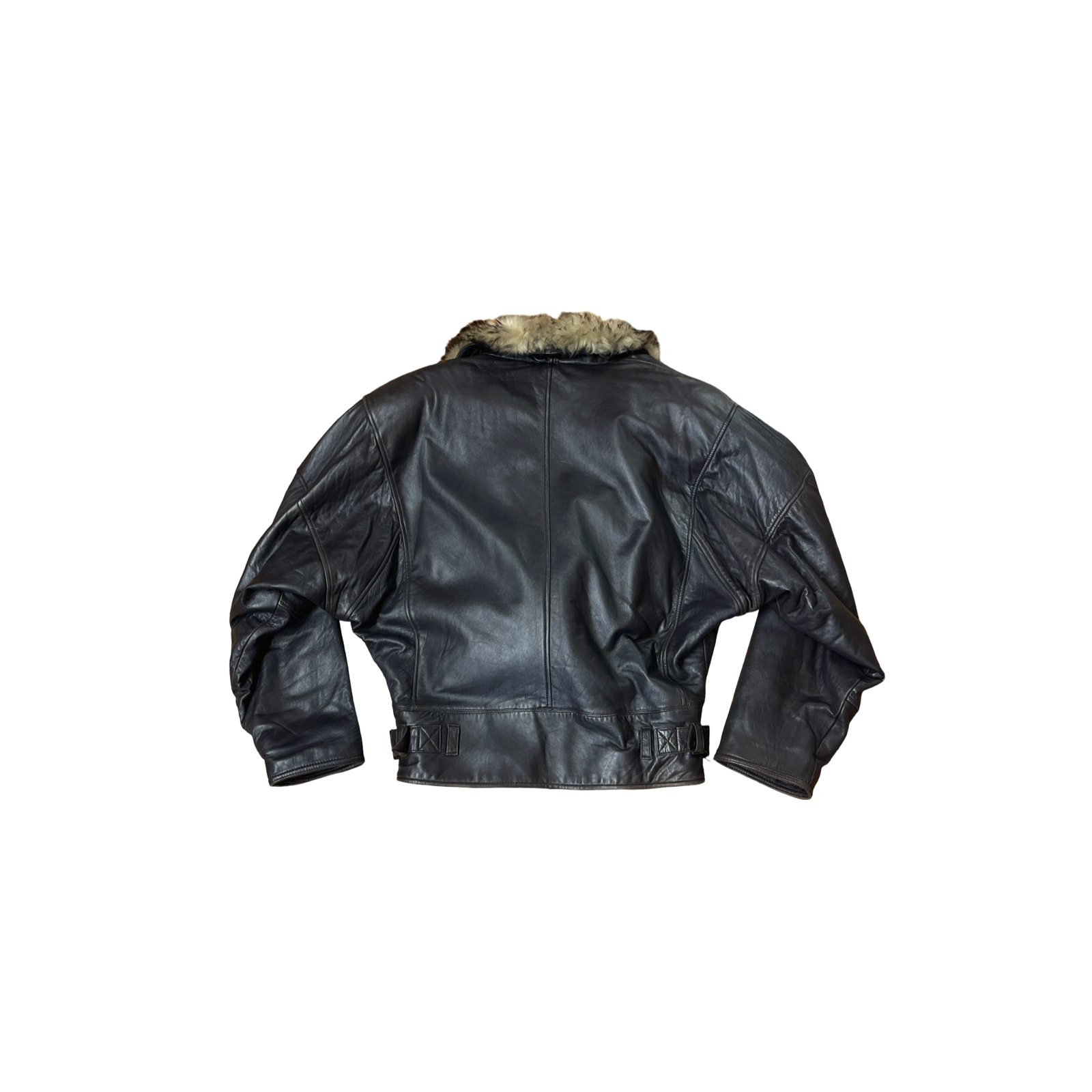 Vintage Leather Bomber
