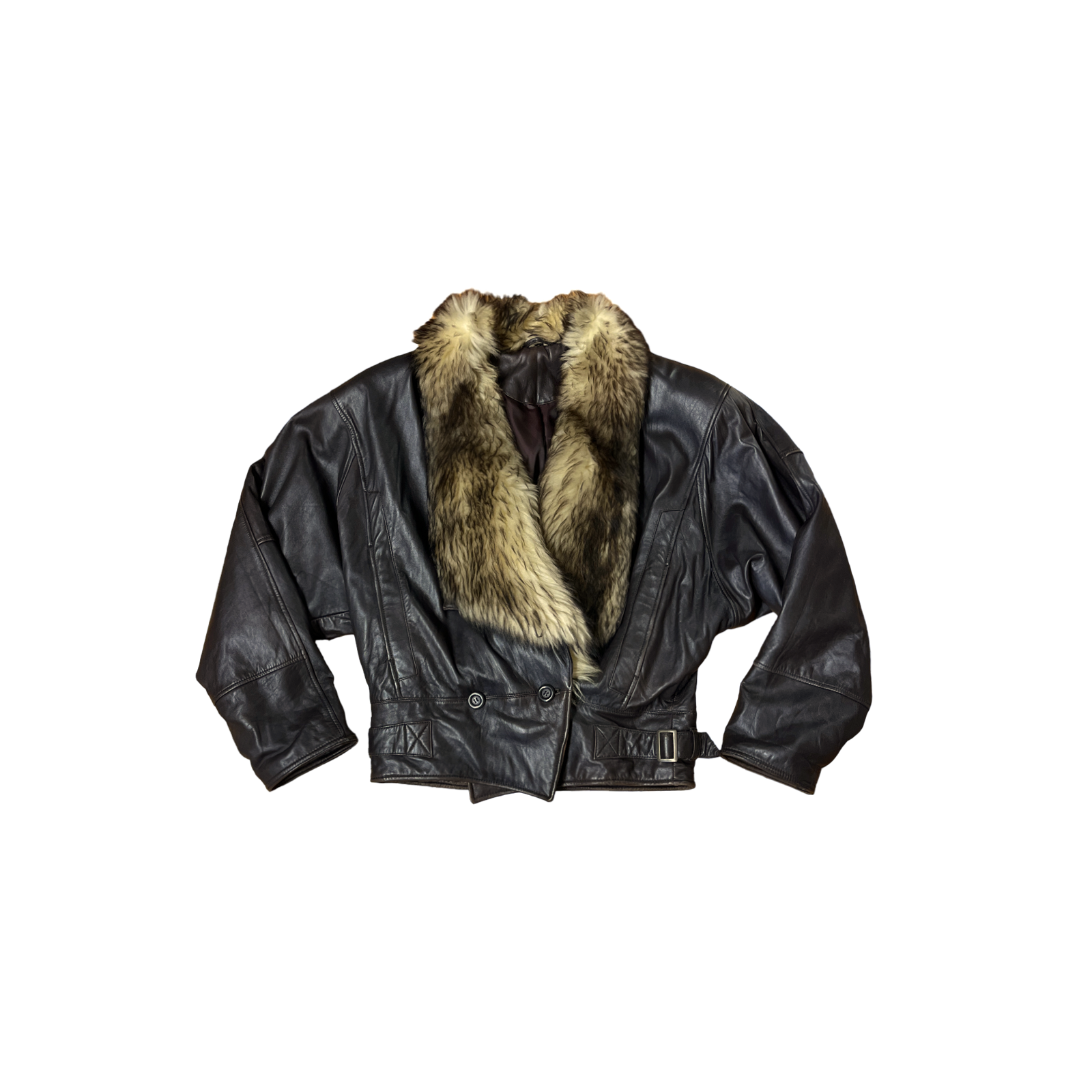 Vintage Leather Bomber