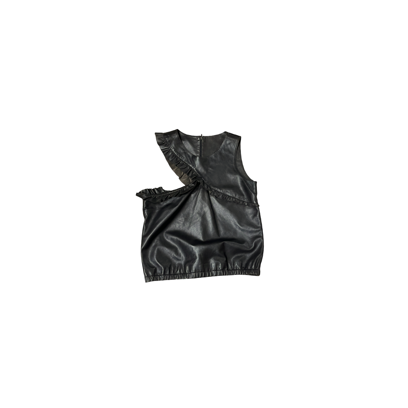 Neil Barrett Leather Top