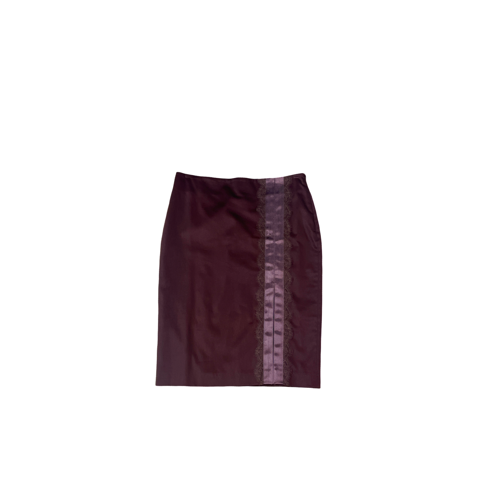 Wolford Burgundy Lace Skirt