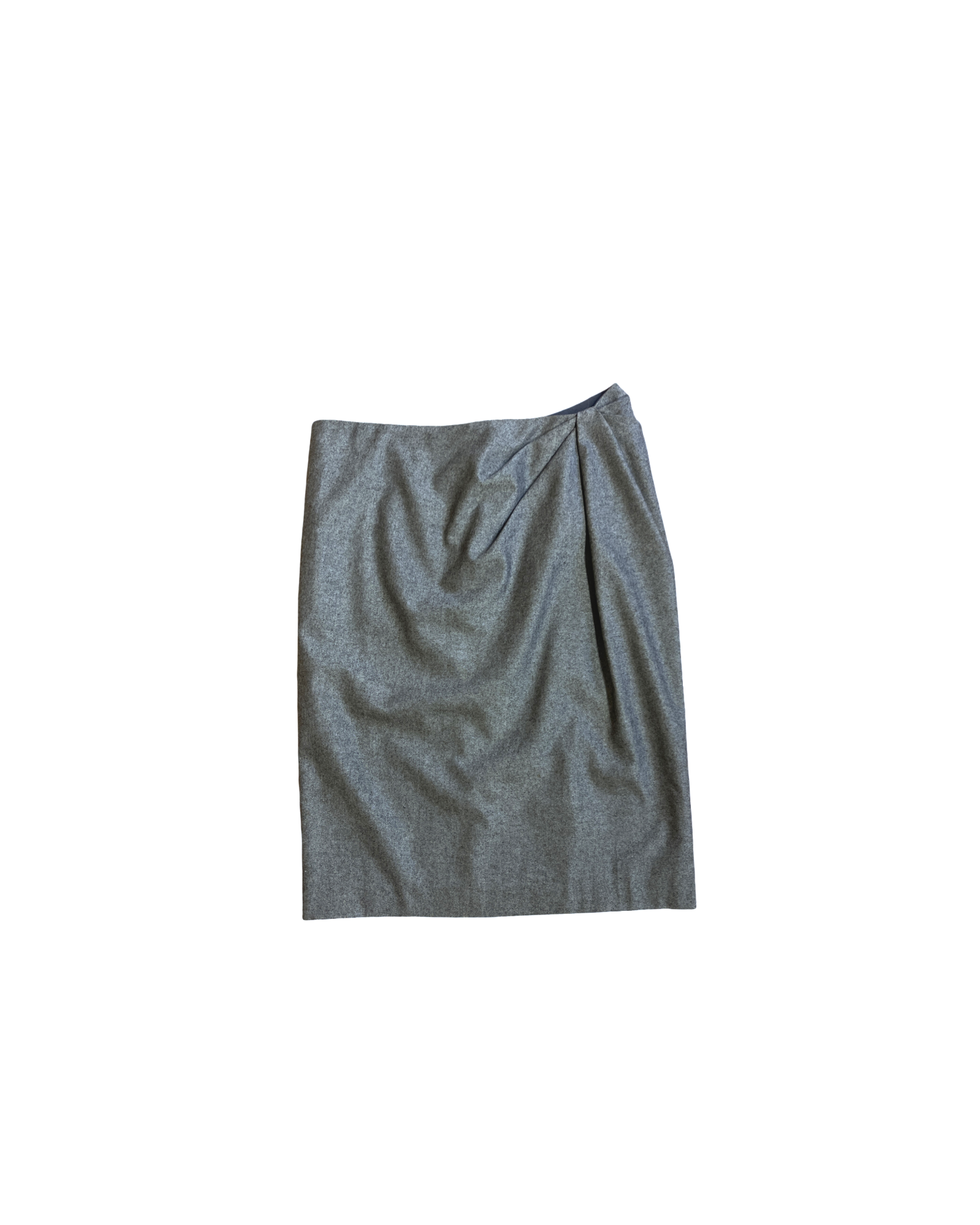 Armani grey wool skirt