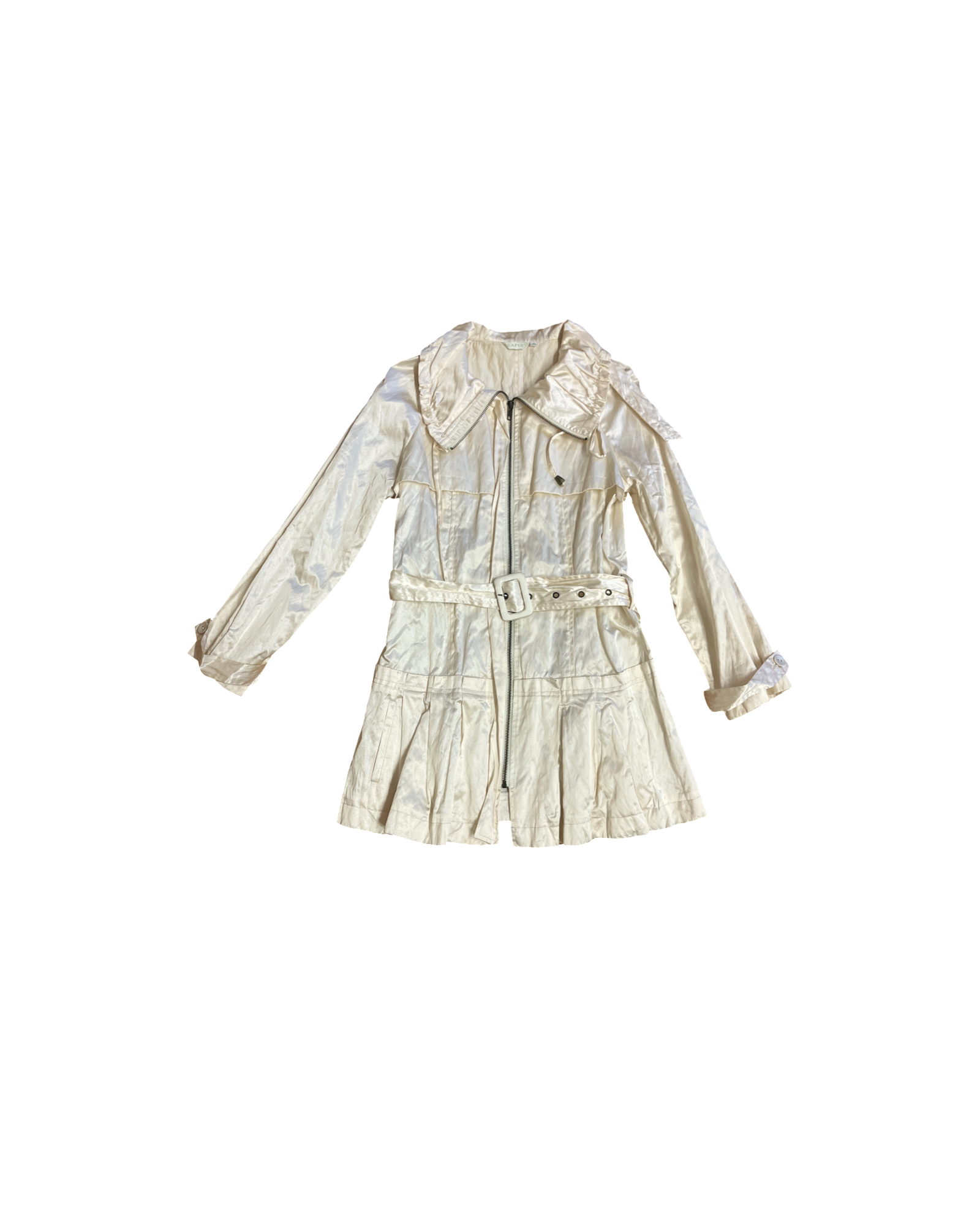 Vintage satin zip dress