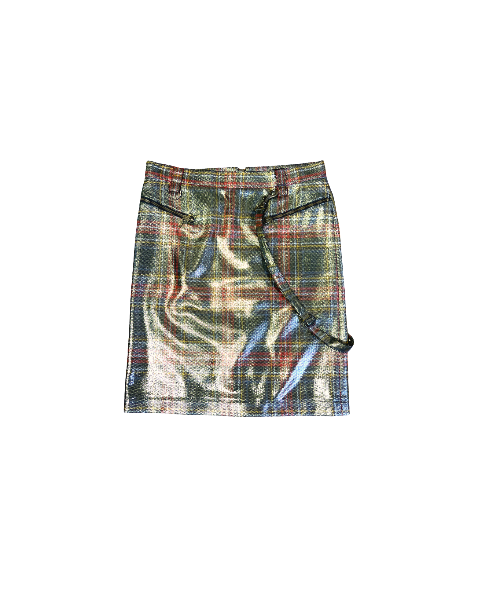 Plein Sud Paris Tartan Skirt