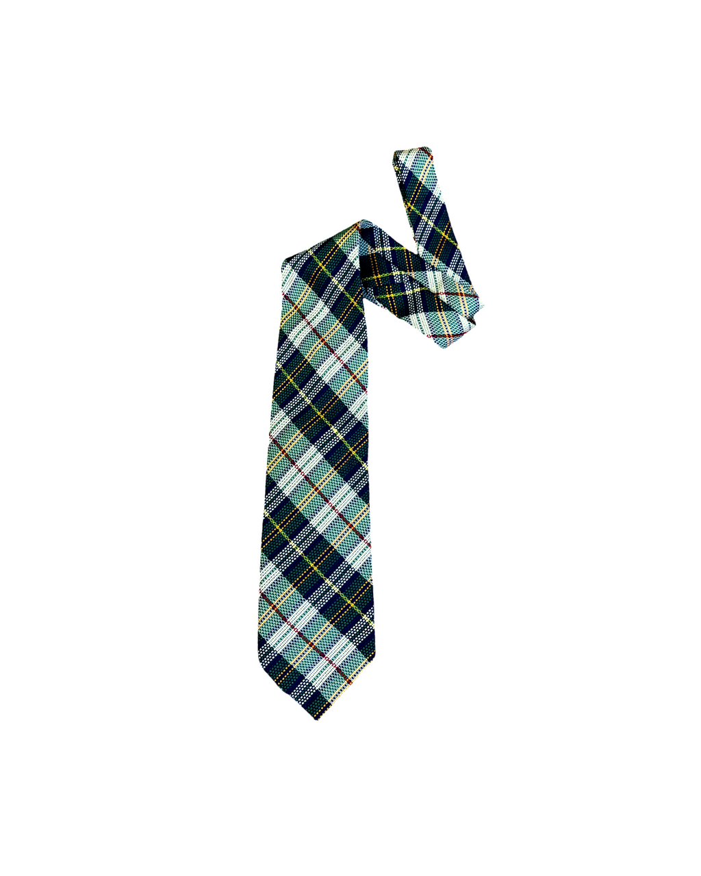 Yves Saint Laurent Tartan Tie