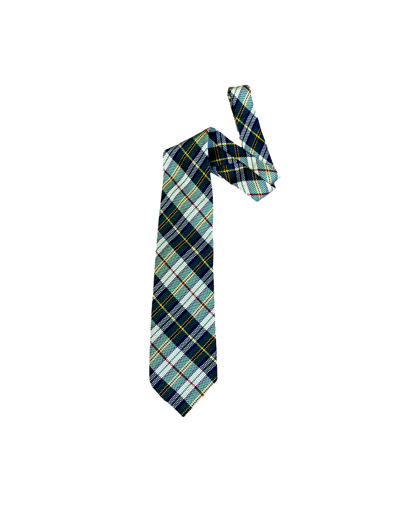 Yves Saint Laurent Tartan Tie