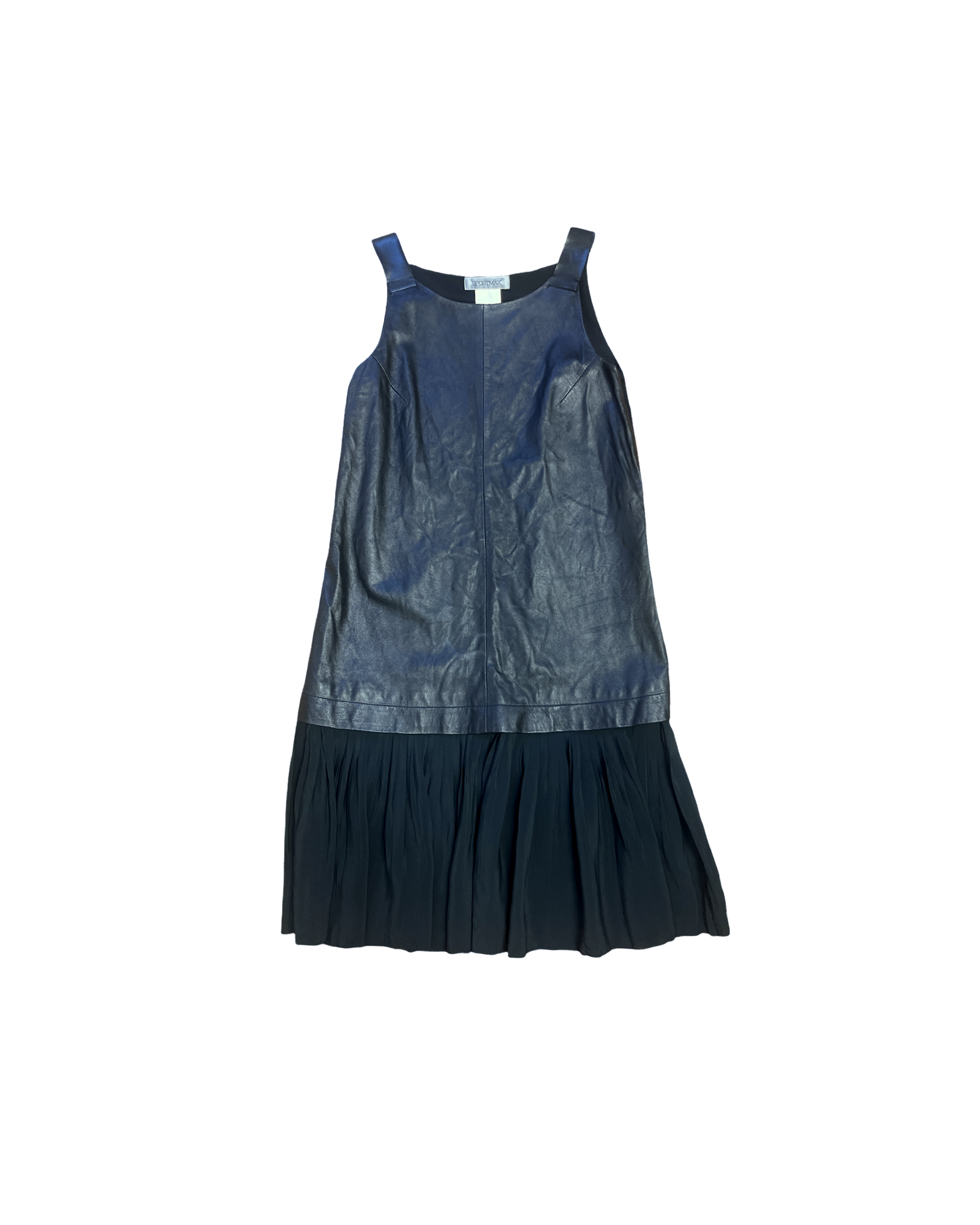 Max Mara Sportmax Leather Dress